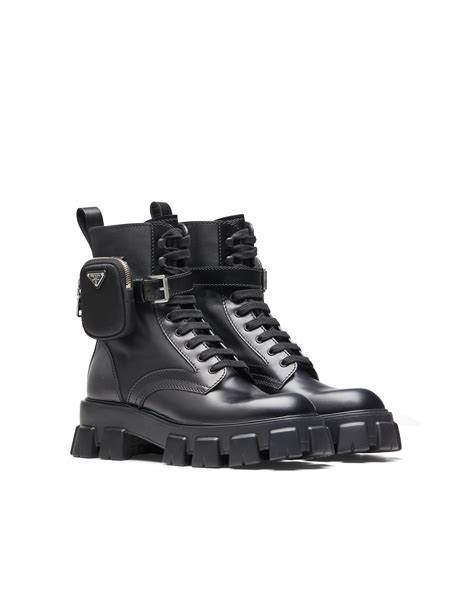 prada boots men combat monolith stores|prada monolith boots review.